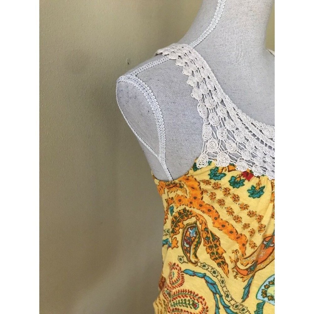 Anthropologie Urubamba Floral Crochet Knit Top - Picture 5 of 9